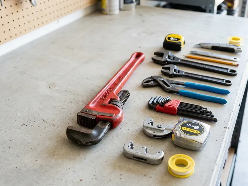 Professional plumbers in Kaser, NY equipped with top-tier tools for residential and commercial plumbing services.